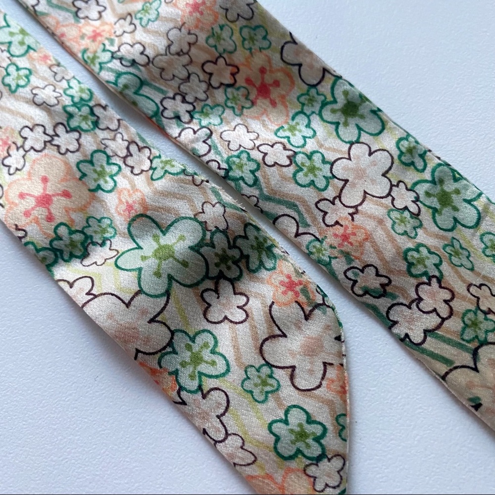 Vintage Silk Sash Belt/Tie for Hair/Waist/Neck/Bag